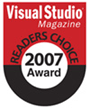 2007 Visual Studio Magazine award
